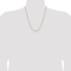 Leslie's 14K 1.75mm D/C Open Long Link Cable Chain - Image 4