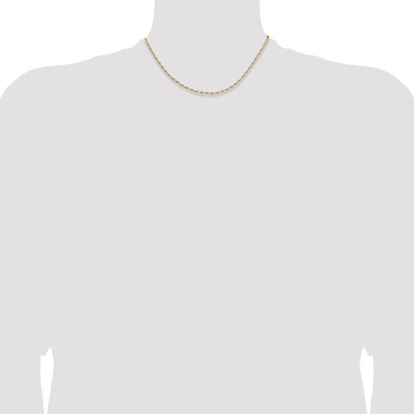 Leslie's 14K 2.3mm D/C Open Long Link Cable Chain - Image 4