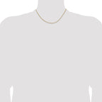 Leslie's 14K 2.3mm D/C Open Long Link Cable Chain - Image 4