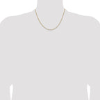 Leslie's 14K 2.3mm D/C Open Long Link Cable Chain - Image 4