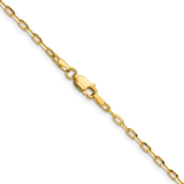 Leslie's 14K 2.3mm D/C Open Long Link Cable Chain - Image 3