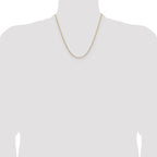 Leslie's 14K 2.3mm D/C Open Long Link Cable Chain - Image 4
