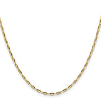 Leslie's 14K 2.3mm D/C Open Long Link Cable Chain - Image 2
