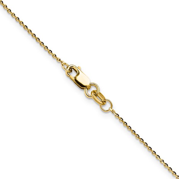 Leslie's 14K 1mm D/C Oval Link Chain - Image 3