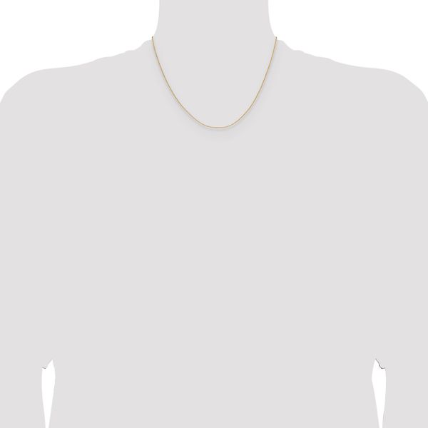 Leslie's 14K 1mm D/C Oval Link Chain - Image 4