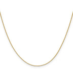 Leslie's 14K 1mm D/C Oval Link Chain - Image 2