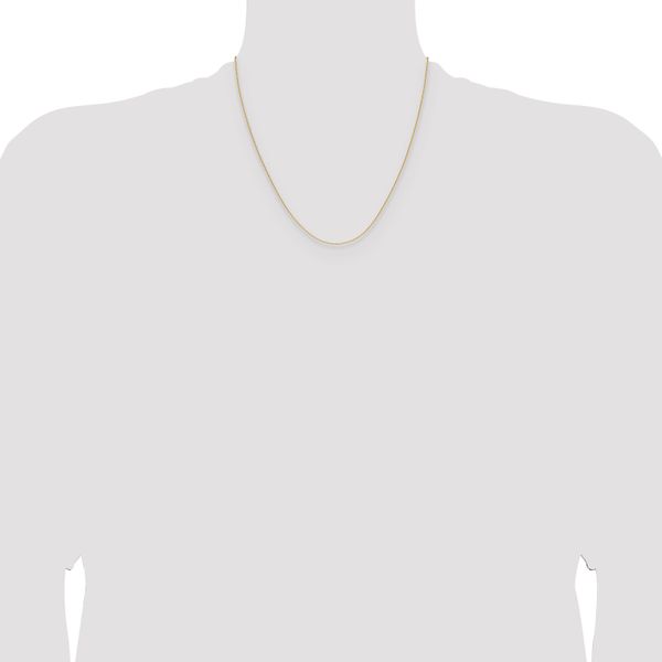 Leslie's 14K 1mm D/C Oval Link Chain - Image 4