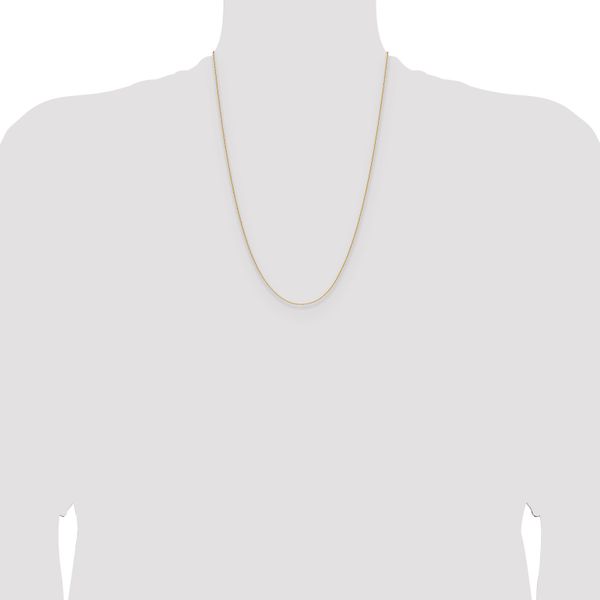 Leslie's 14K 1mm D/C Oval Link Chain - Image 4