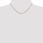 Leslie's 14K 1mm Round Snake Chain - Image 4