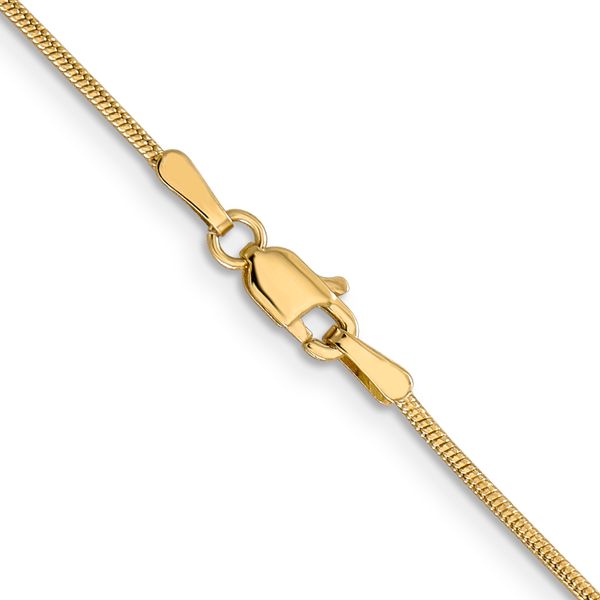 Leslie's 14K 1mm Round Snake Chain - Image 3