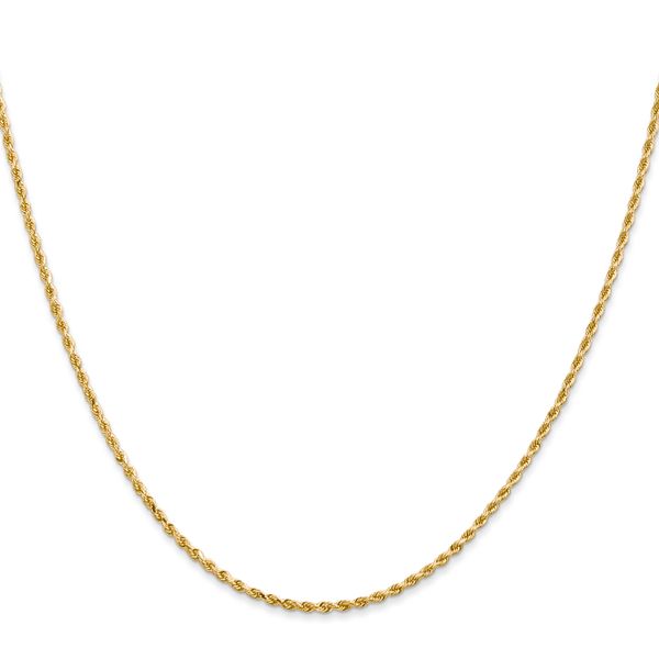 Leslie's 10K 1.75mm Diamond-Cut Rope Chain - Image 2