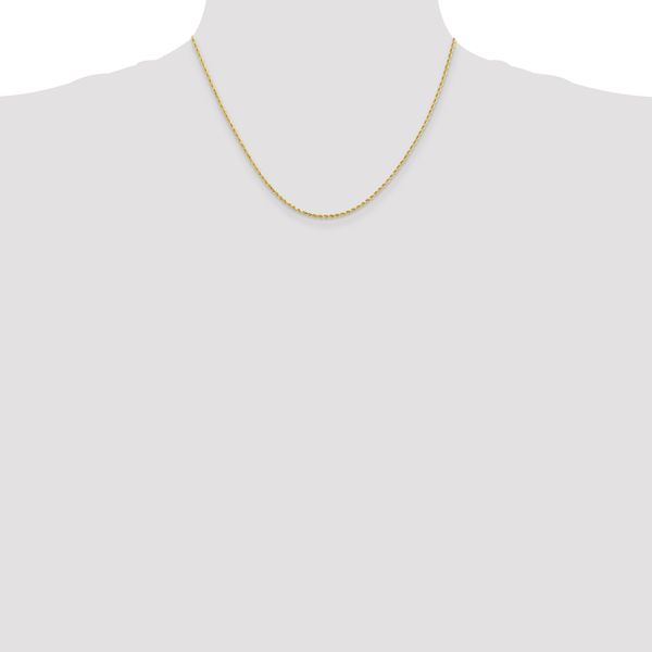 Leslie's 10K 1.75mm Diamond-Cut Rope Chain - Image 4