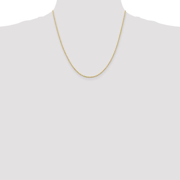 Leslie's 10K 1.75mm Diamond-Cut Rope Chain - Image 4