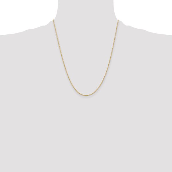 Leslie's 10K 1.75mm Diamond-Cut Rope Chain - Image 4