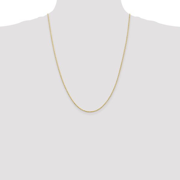 Leslie's 10K 1.75mm Diamond-Cut Rope Chain - Image 4