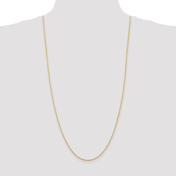 Leslie's 10K 1.75mm Diamond-Cut Rope Chain - Image 4