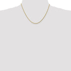 Leslie's 10K 2mm Diamond-Cut Rope Chain - Image 4