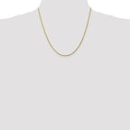 Leslie's 10K 2mm Diamond-Cut Rope Chain - Image 4