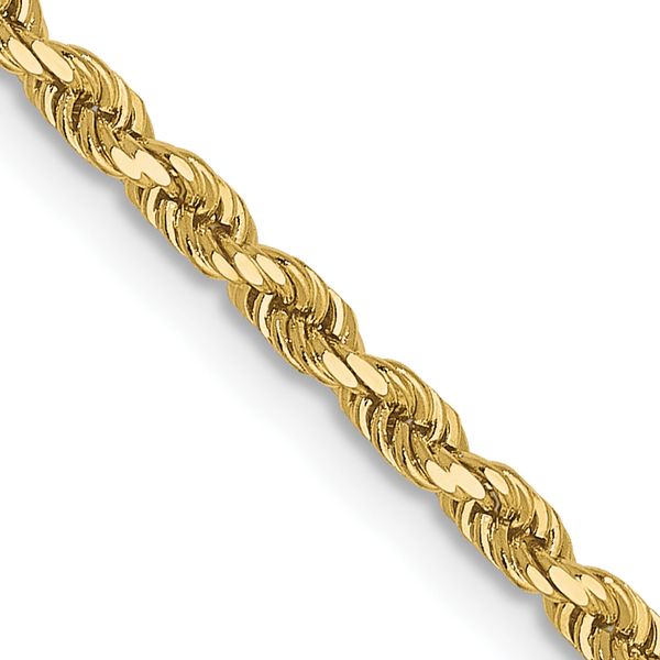 Leslie's 10K 2mm Diamond-Cut Rope Chain