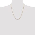 Leslie's 10K 2mm Diamond-Cut Rope Chain - Image 4