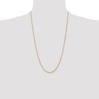 Leslie's 10k 2mm Diamond-Cut Rope Chain - Image 4