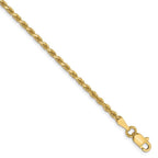 Leslie's 10K 2mm Diamond-Cut Rope Chain