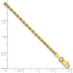 Leslie's 10K 2mm Diamond-Cut Rope Chain - Image 2
