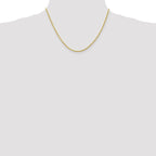 Leslie's 10K 2.25mm Diamond-Cut Rope Chain - Image 4