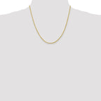 Leslie's 10K 2.25mm Diamond-Cut Rope Chain - Image 4