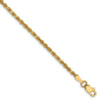 Leslie's 10K 2.25mm Diamond-Cut Rope Chain
