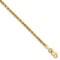 Leslie's 10K 2.25mm Diamond-Cut Rope Chain