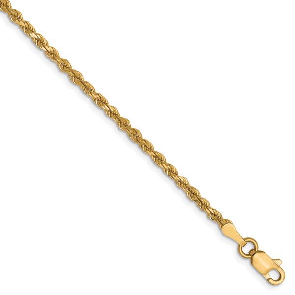 Leslie's 10k 2.25mm Diamond-Cut Rope Chain