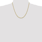 Leslie's 10K 2.5mm Diamond-Cut Rope Chain - Image 4