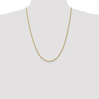 Leslie's 10K 2.5mm Diamond-Cut Rope Chain - Image 4