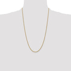 Leslie's 10K 2.5mm Diamond-Cut Rope Chain - Image 4