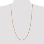 Leslie's 10K 2.5mm Diamond-Cut Rope Chain - Image 4