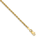 Leslie's 10K 2.5mm Diamond-Cut Rope Chain