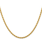 Leslie's 10K 2.75mm Diamond-Cut Rope Chain - Image 2