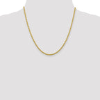 Leslie's 10K 2.75mm Diamond-Cut Rope Chain - Image 4