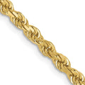 Leslie's 10K 2.75mm Diamond-Cut Rope Chain