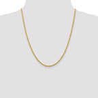 Leslie's 10K 2.75mm Diamond-Cut Rope Chain - Image 4