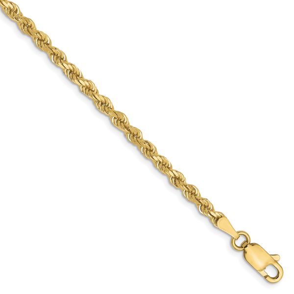 Leslie's 10K 2.75mm Diamond-Cut Rope Chain