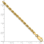 Leslie's 10k 3mm Diamond-Cut Rope Chain - Image 2
