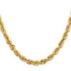Leslie's 10K 5.5mm Diamond-Cut Rope Chain - Image 2