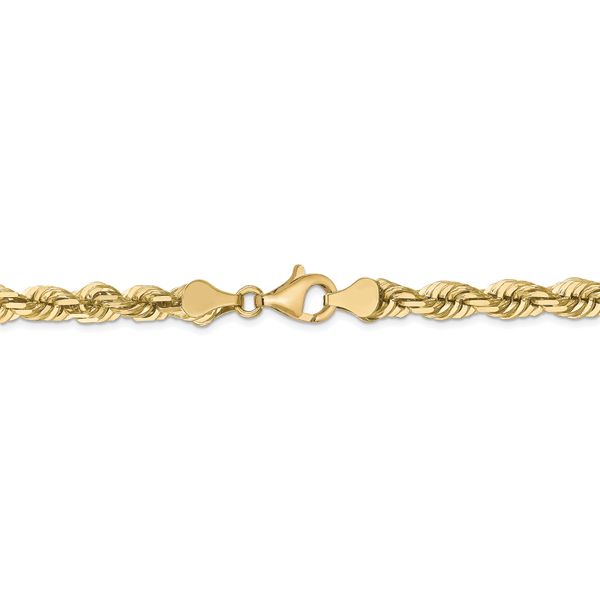 Leslie's 10K 5.5mm Diamond-Cut Rope Chain - Image 3