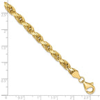 Leslie's 10K 5.5mm Diamond-Cut Rope Chain - Image 2