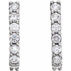 J-Hoop Earrings - Image 2