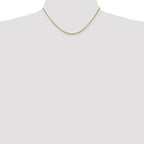 Leslie's 10K 1.8mm Diamond-Cut Lightweight Rope Chain - Image 4