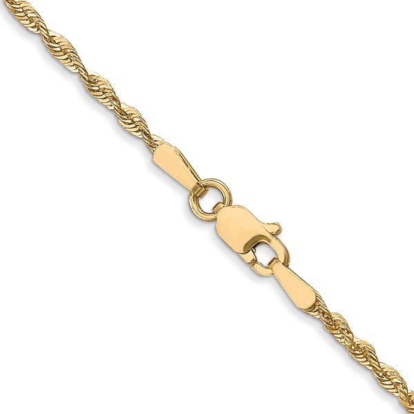 Leslie's 10K 1.8mm Diamond-Cut Lightweight Rope Chain - Image 3