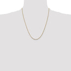 Leslie's 10K 1.8mm Diamond-Cut Lightweight Rope Chain - Image 4